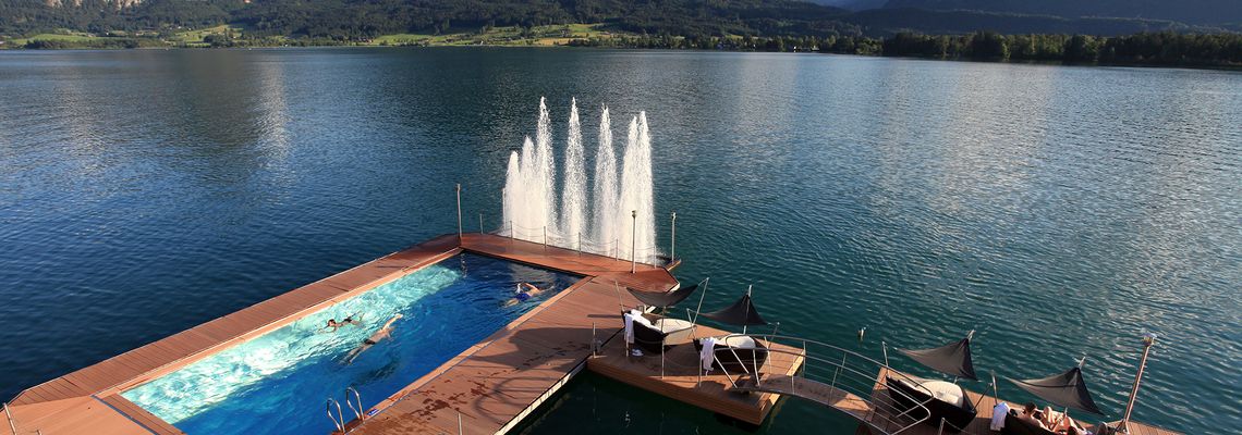 Wellnessvergnügen mit Highlights: Seebad, Seesauna und Infinity Pool Wellnessvergnügen mit Highlights: Seebad, Seesauna und Infinity Pool
