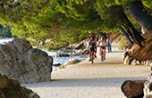 Insel Rab - mit dem Bike zum Robinson-Strand
