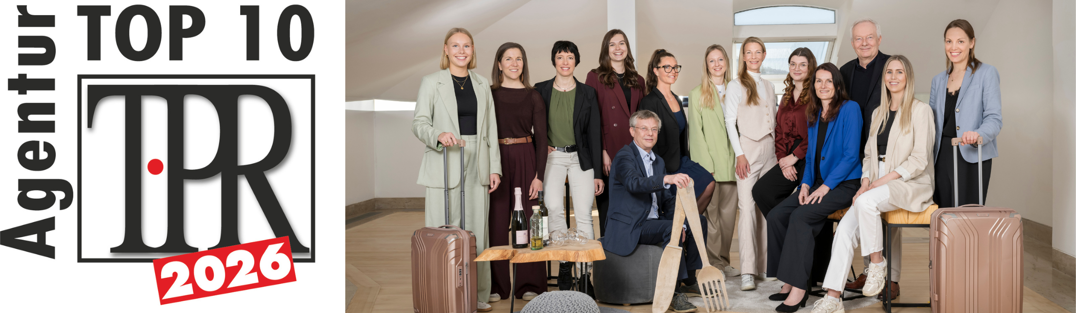 A.R.T. Redaktionsteam auf Platz fünf der Tourismus-PR-Agenturen im gesamten deutschsprachigen Medienmarkt
