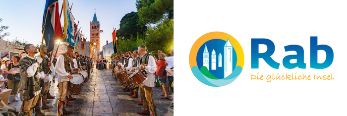 Mittelalterliche Zeitreise auf der mediterranen Adria-Insel Rab