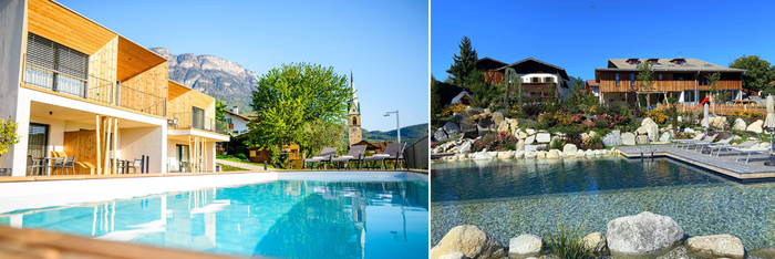 Hitzefrei auf vier Südtiroler Höfen