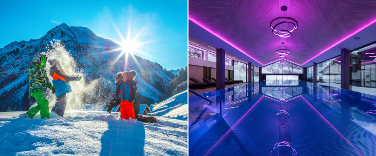 Ostern zwischen Skipiste, Piratenschiff & Spa