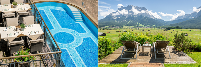 Austrian Vibes mit 3-Haubenküche und Zugspitzblick