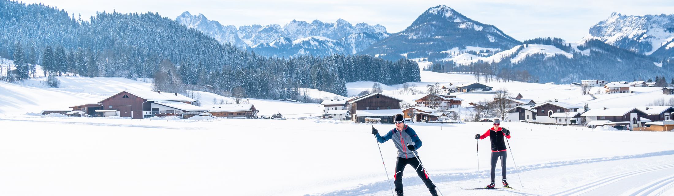 Alternativer Wintersport: Langlaufen im Kaiserwinkl