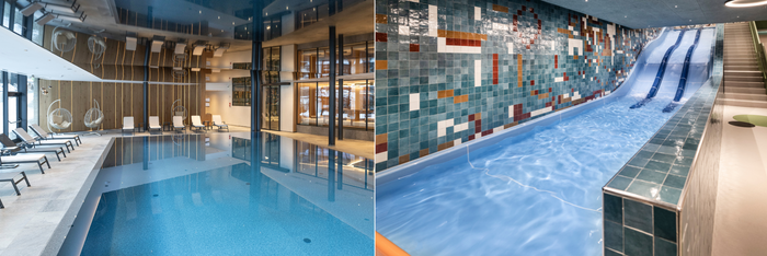 Plantschen mit Papa, Rutschen mit Mama: Familienzeit im Hotel DIE POST am Ortler