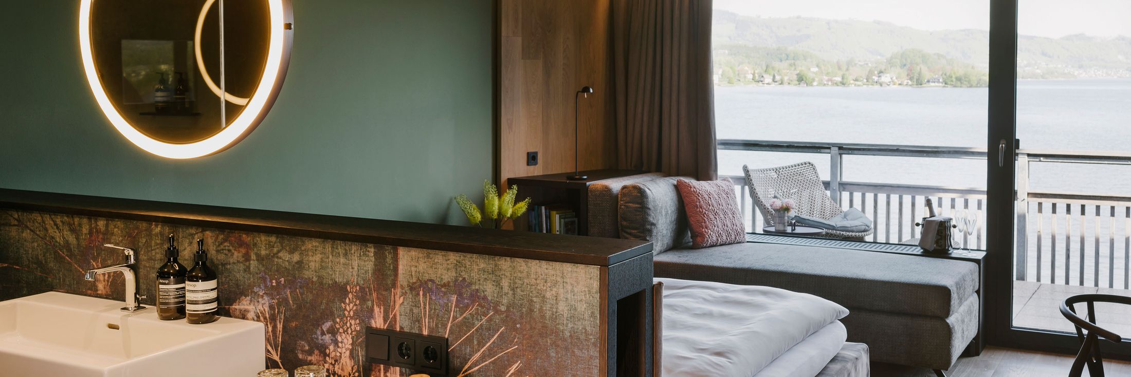 Das Traunsee - Das Hotel zum See Dem See ganz nah: Erste Reihe für Foodies