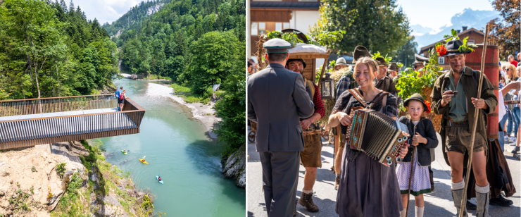 Am Schmugglerweg durch den alpinen Canyon