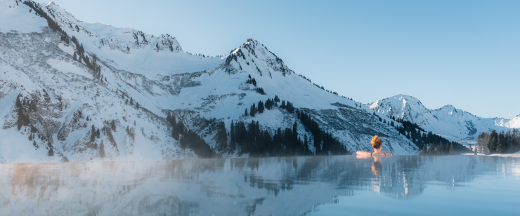 Wintersport im schneereichsten Dorf der Welt