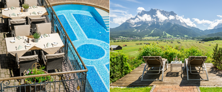 Austrian Vibes mit 3-Haubenküche und Zugspitzblick