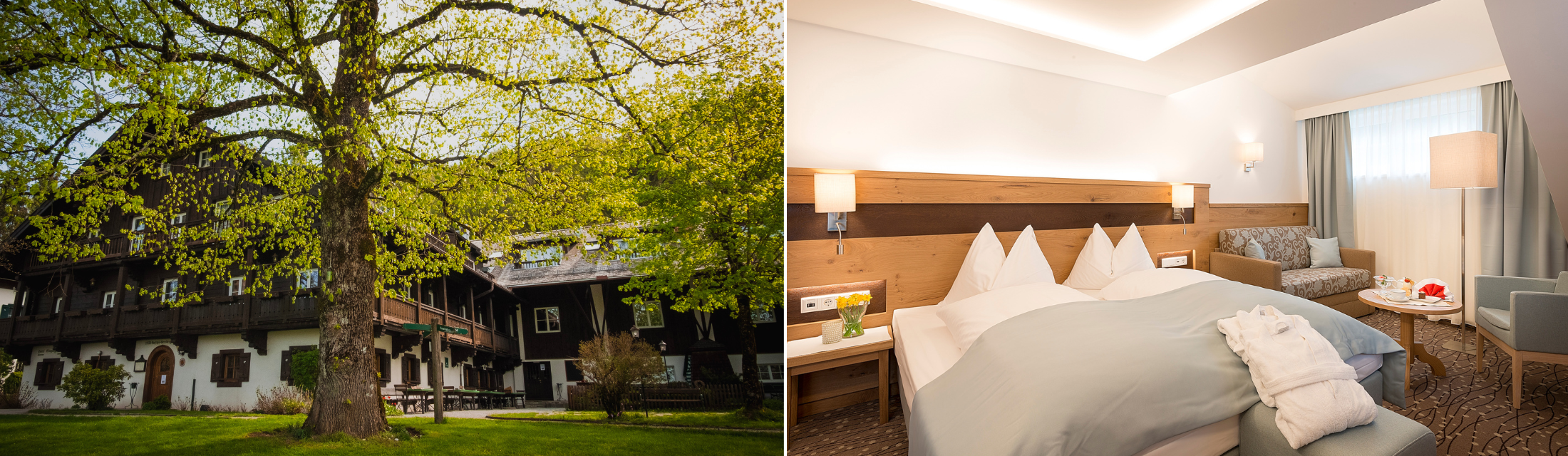 Urlaub auf der Alm mit Stadtblick