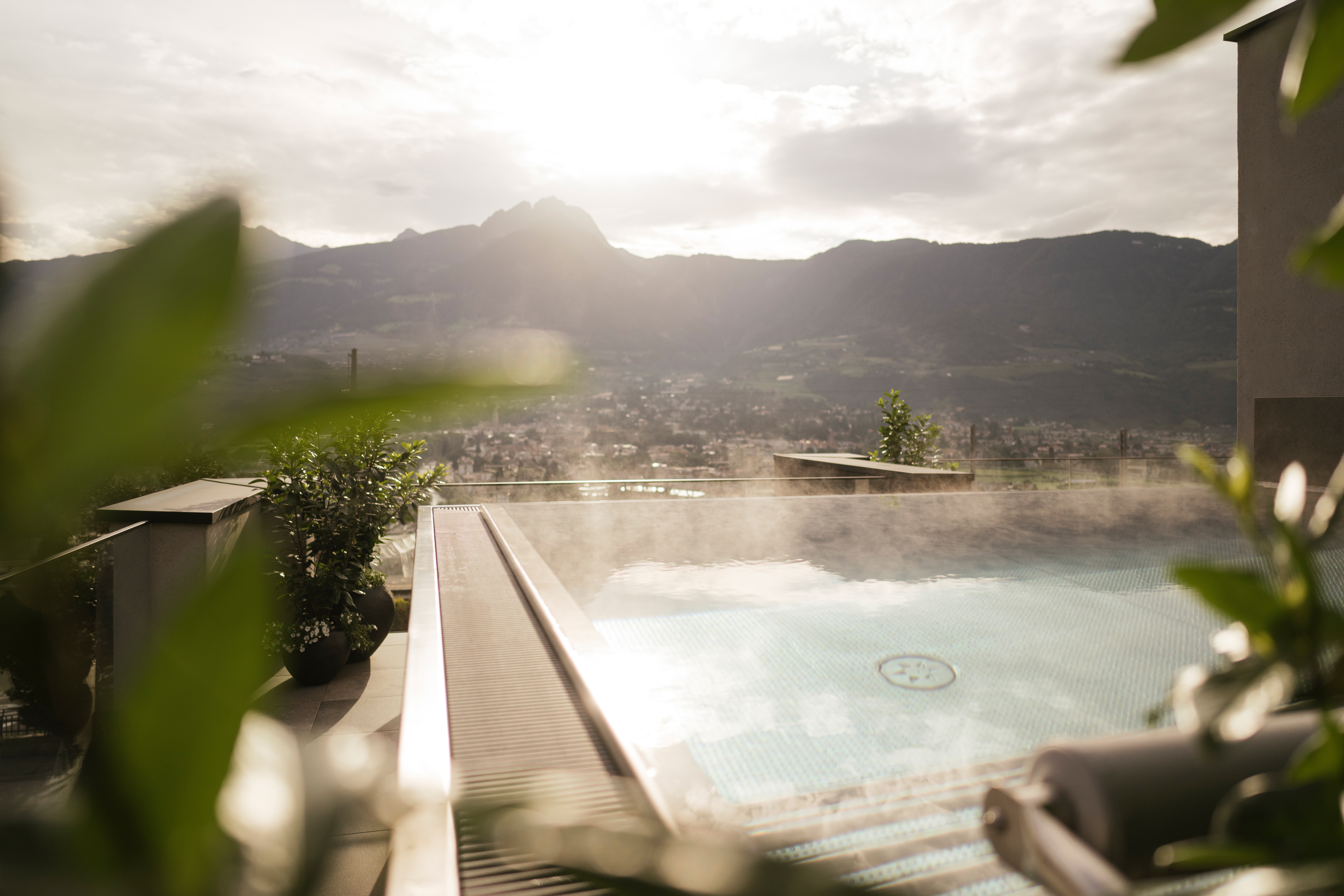 Dolce far niente über den Dächern Merans