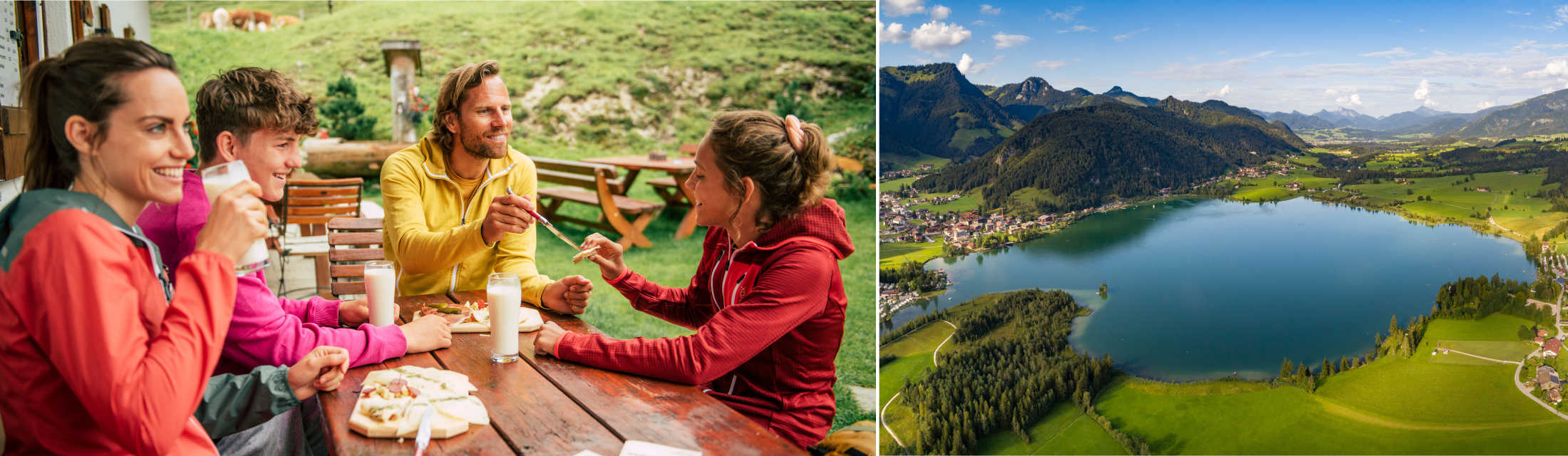 Oster-Familienurlaub im Kaiserwinkl Oster-Familienurlaub im Kaiserwinkl