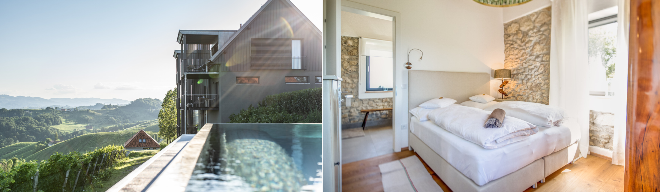 Winzarei: Wohnen in den Weinbergen