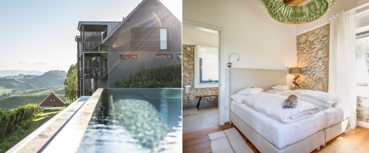 Winzarei: Wohnen in den Weinbergen