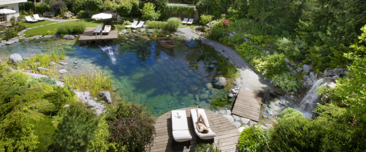 Golf mit Gletscherblick