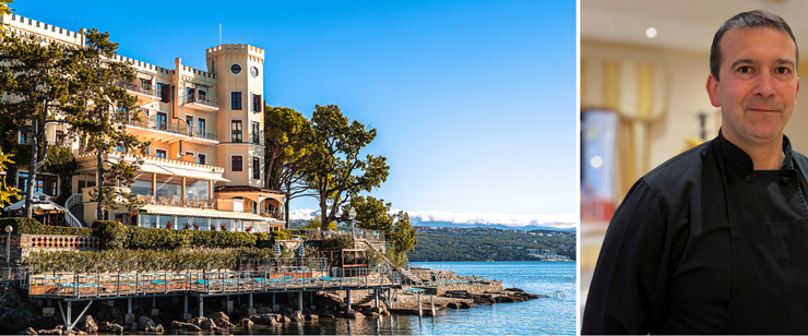 Neuer Küchenchef im Hotel Miramar, Opatija