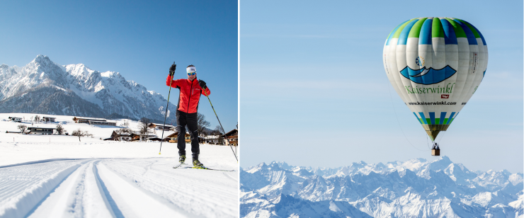 Kaiserwinkl Winter Edition – von Ballonfahrten bis Fackellauf