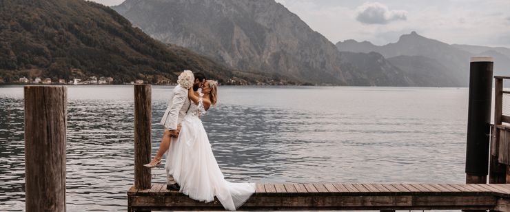Salzkammergut: Traumhochzeit am Traunsee