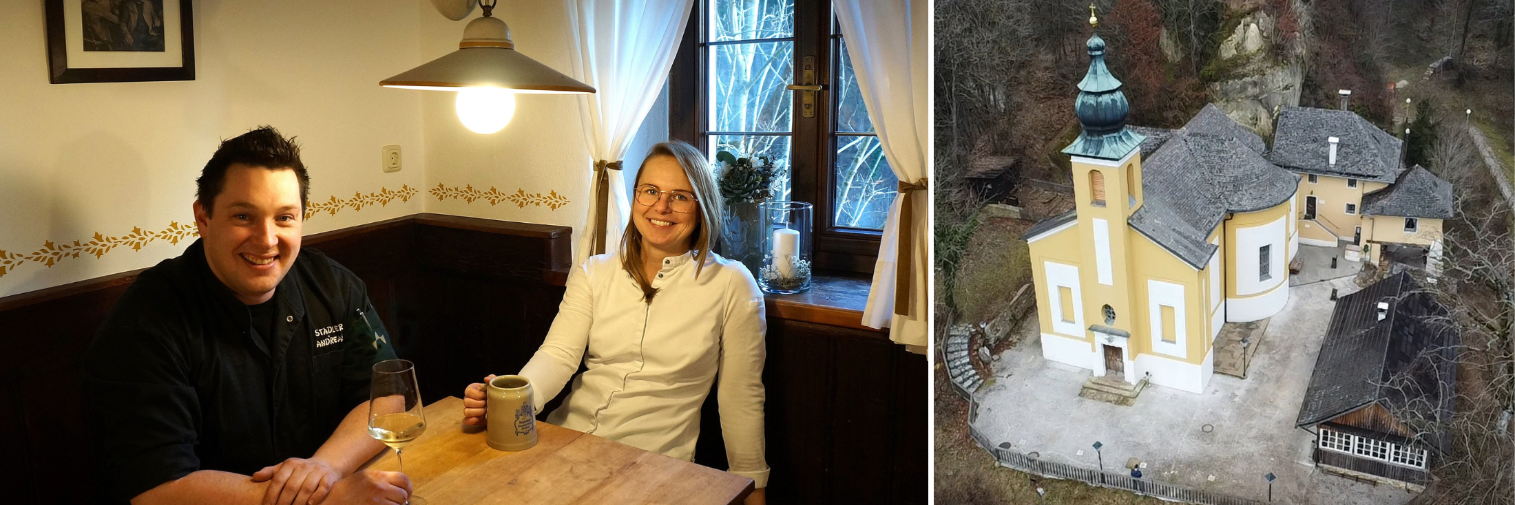 NEU im Flachgau: Wiedereröffnung mit jungem Paar im Wirtshaus Schlössl NEU im Flachgau: Wiedereröffnung mit jungem Paar im Wirtshaus Schlössl