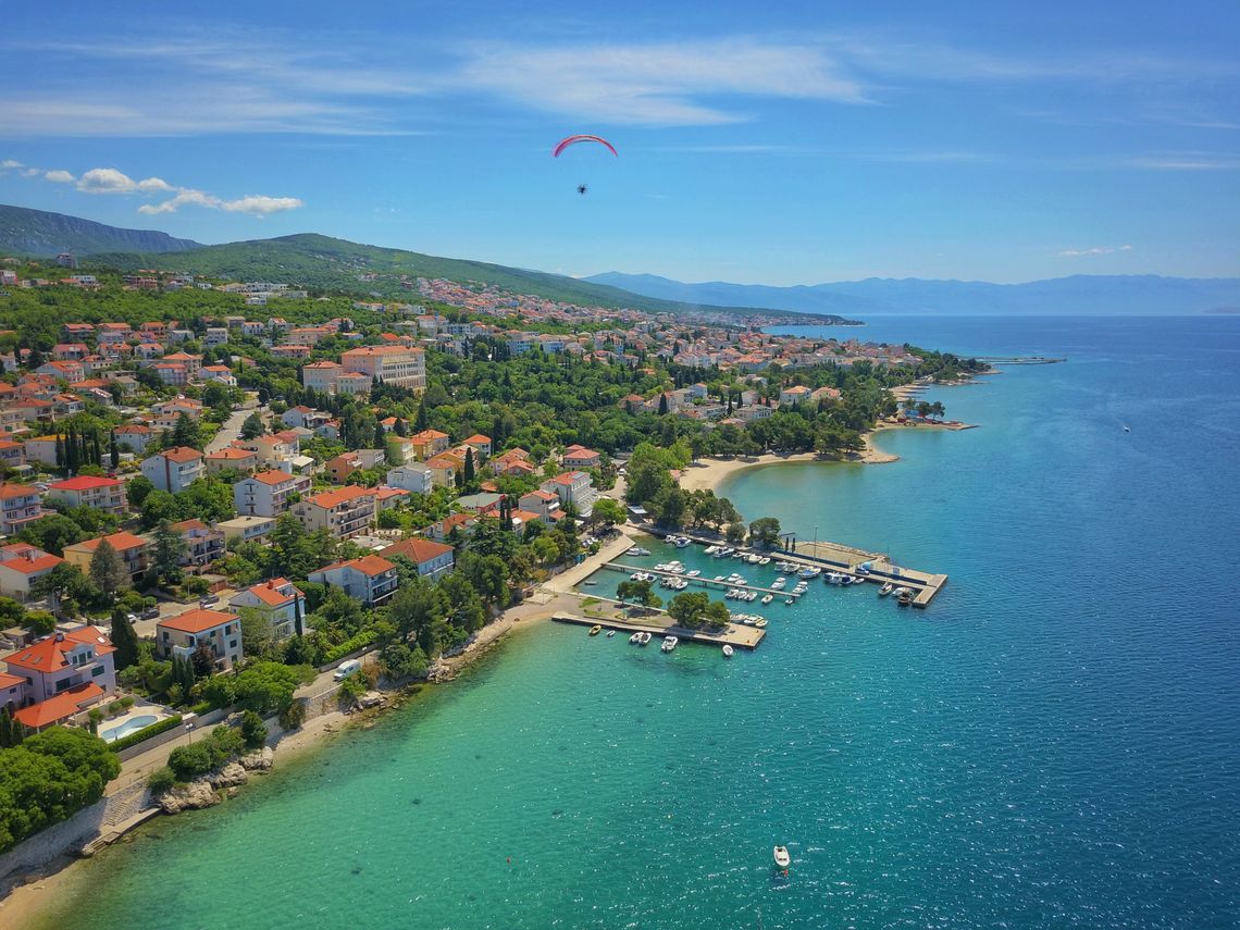 Sommer an der Crikvenica-Riviera