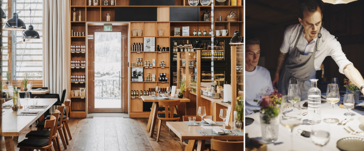 Küchenparty unter vier Grünen Sternen