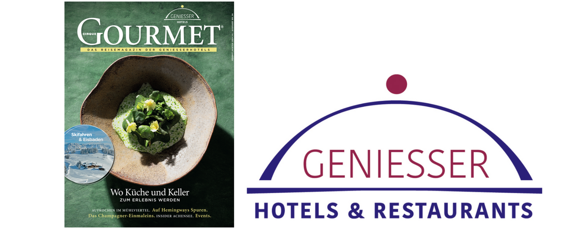 GRATIS erhältlich:  das Genießer-Guide-Magazin CIRQUE GOURMET #28